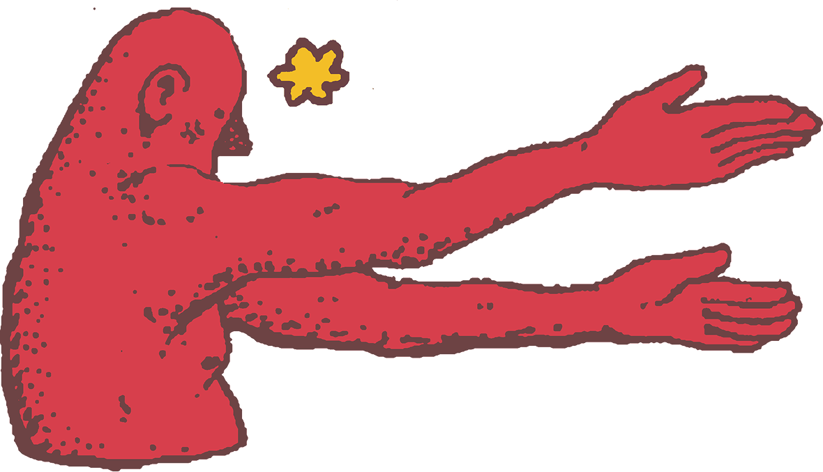 Person Holding Arms Out